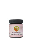 1.7oz jar of Magnesium Zen Sleep Cream on a white background
