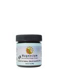 1.7oz Jar of Magnesium Unscented Sleep Cream on a white background - gentle for babies, kids & sensitive skin