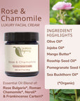 Rose & Chamomile Luxury Facial Cream