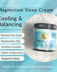 Magnesium Menopause Sleep Cream
