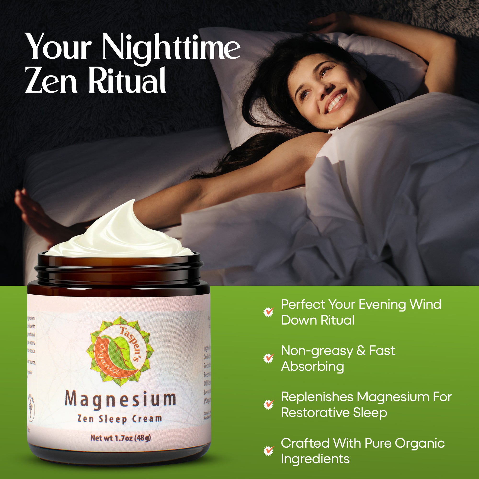 Magnesium Zen Sleep Cream