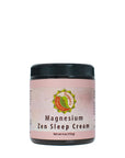 4oz jar of Magnesium Zen Sleep Cream on a white background