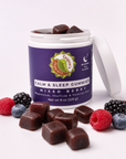 Calm & Sleep Gummies: Mixed Berry with Magnesium, Skullcap & Valerian Root