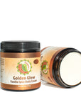 Golden Glow Vanilla Spice Body Cream- 4 oz