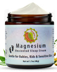 Magnesium Unscented Sleep Cream for Babies, Kids and Sensitive Skin