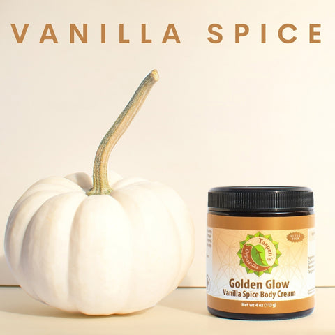 Golden Glow Vanilla Spice Body Cream- 4 oz