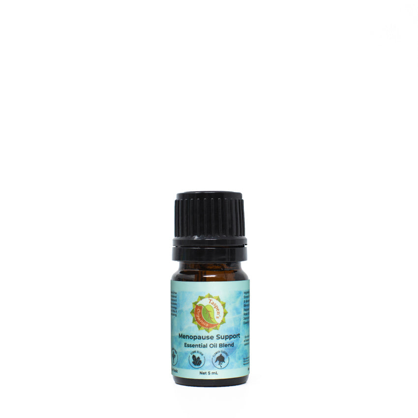 Hot Flash Aromatherapy Organic Menopause Support Essential Oil Blend